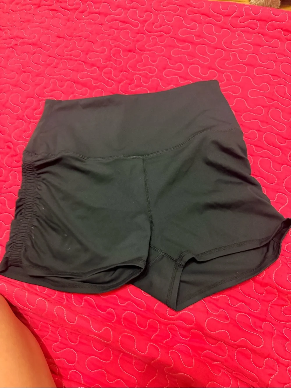 HALARA Women’s High-Waist Black Athletic Shorts